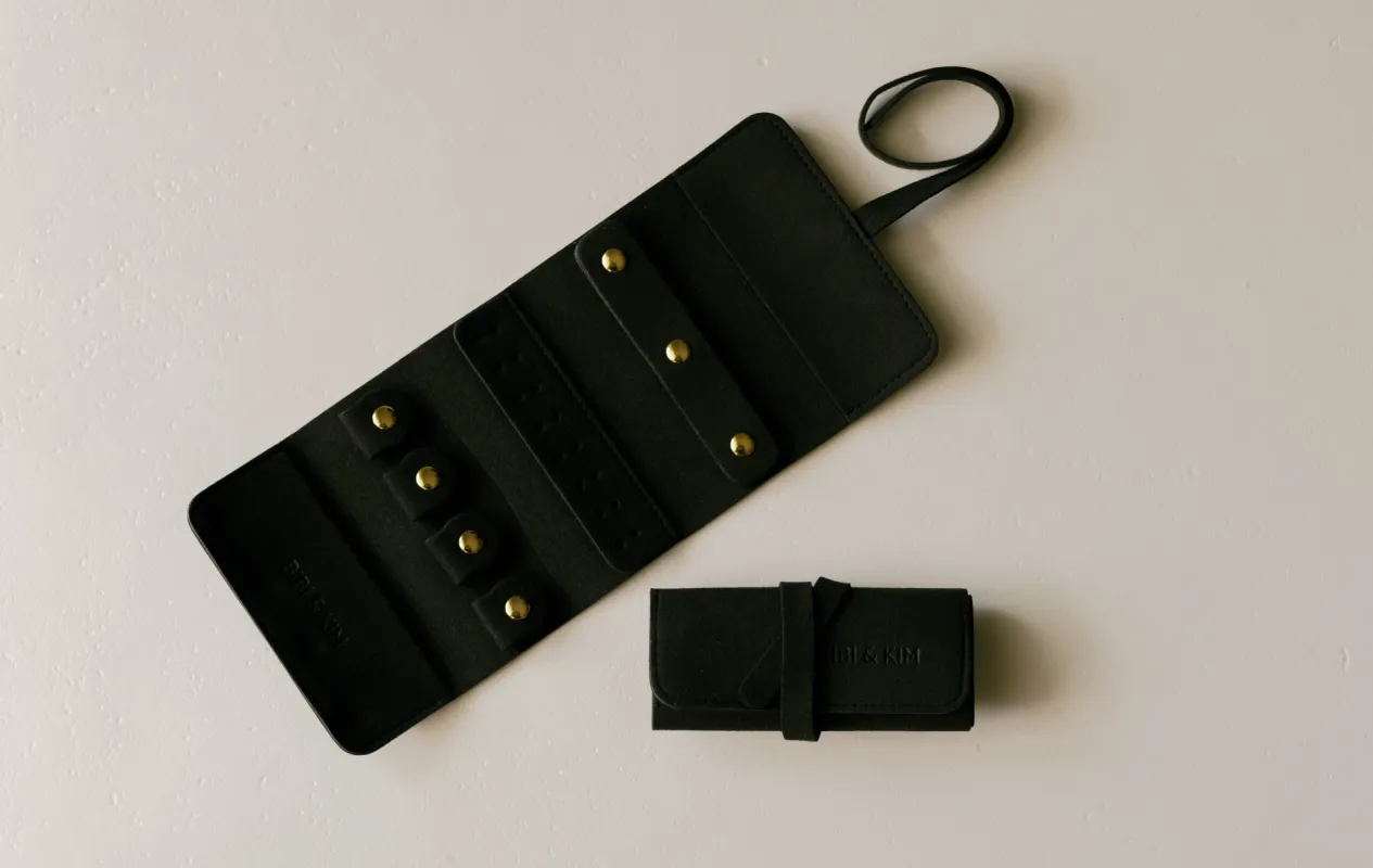 Mini Travel Jewelry Organizer – Black sold by Bibi & Kim
