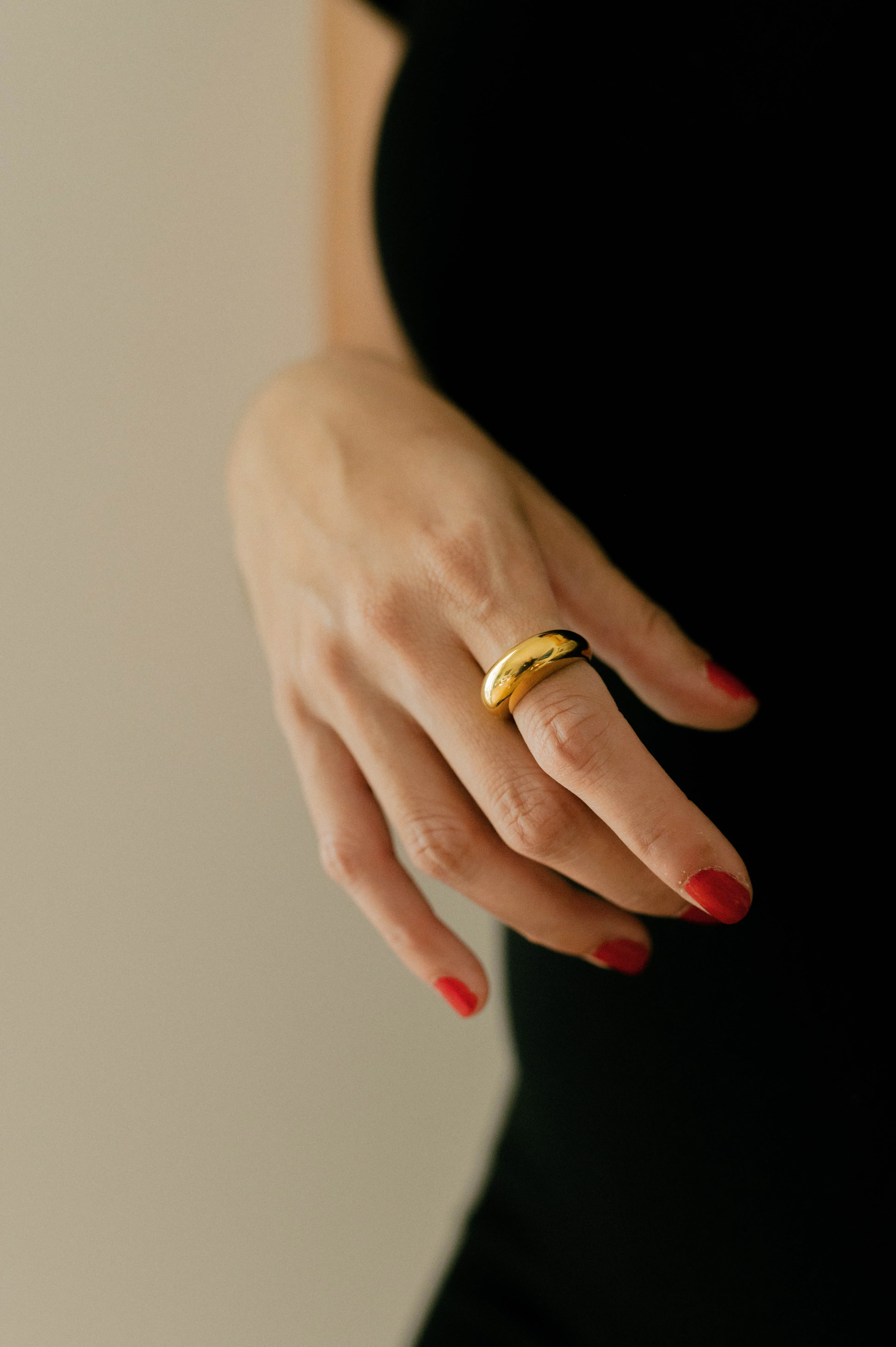 Dome Ring – Gold sold by Bibi & Kim product image thumbnail 2