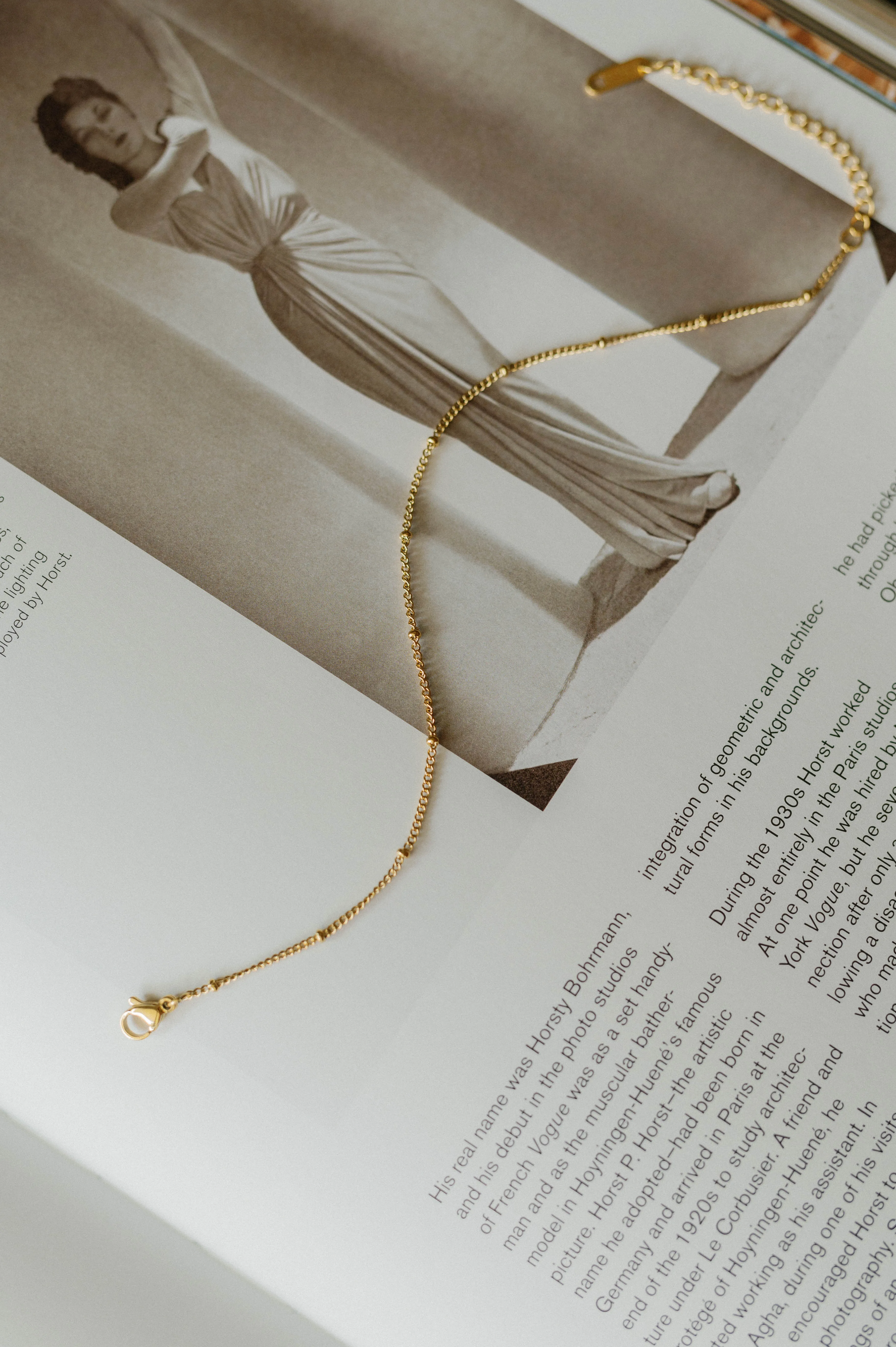 Dainty Beaded Anklet sold by Bibi & Kim