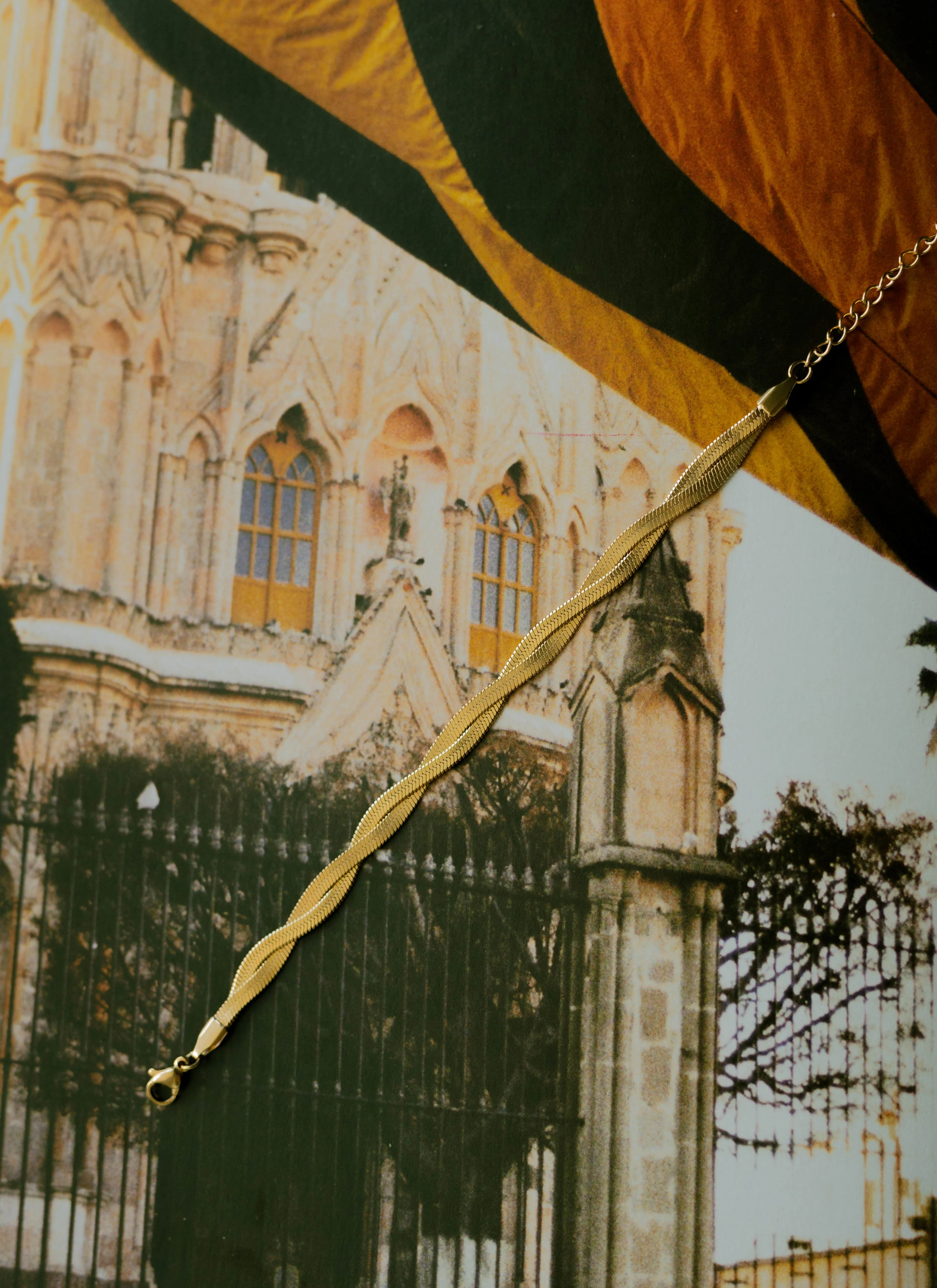 Twisted Herringbone Bracelet sold by Bibi & Kim product image thumbnail 2