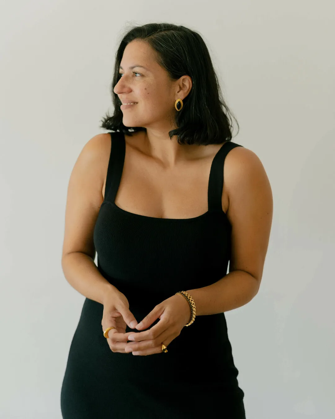 Marquise Studs – Black Agate sold by Bibi & Kim product image thumbnail 3