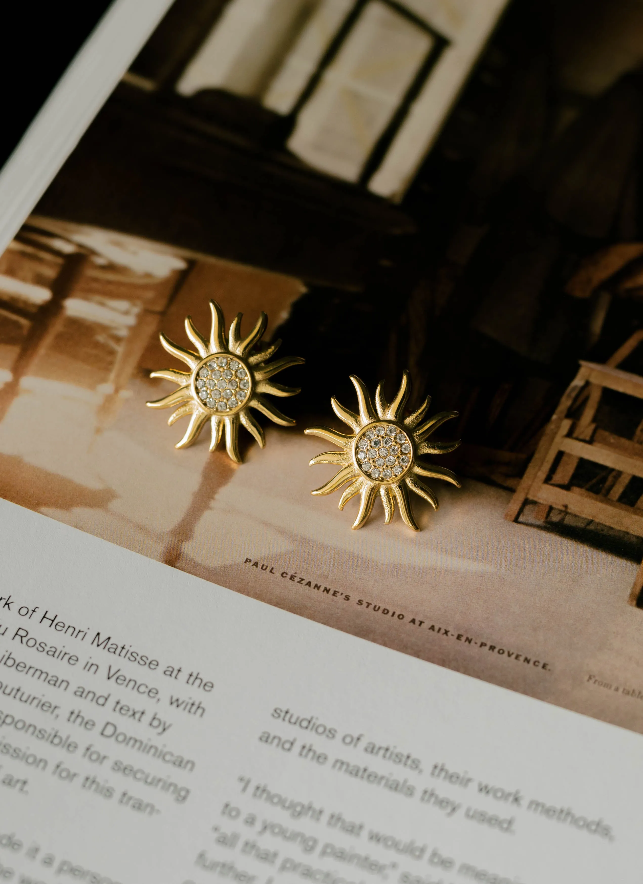 Sol Studs sold by Bibi & Kim