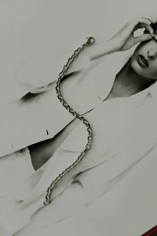 Anchor Link Bracelet – Silver made by Bibi & Kim