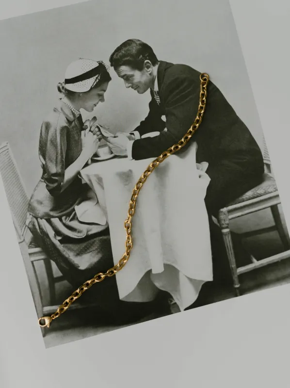 Anchor Link Bracelet – Gold sold by Bibi & Kim
