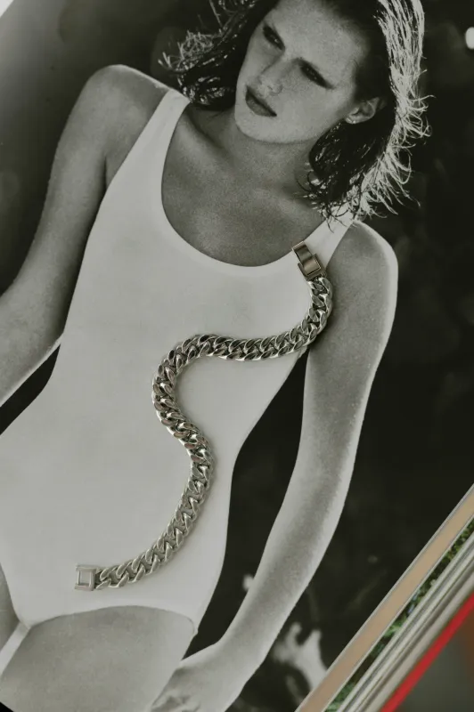 Cuban Chain Bracelet – Silver sold by Bibi & Kim