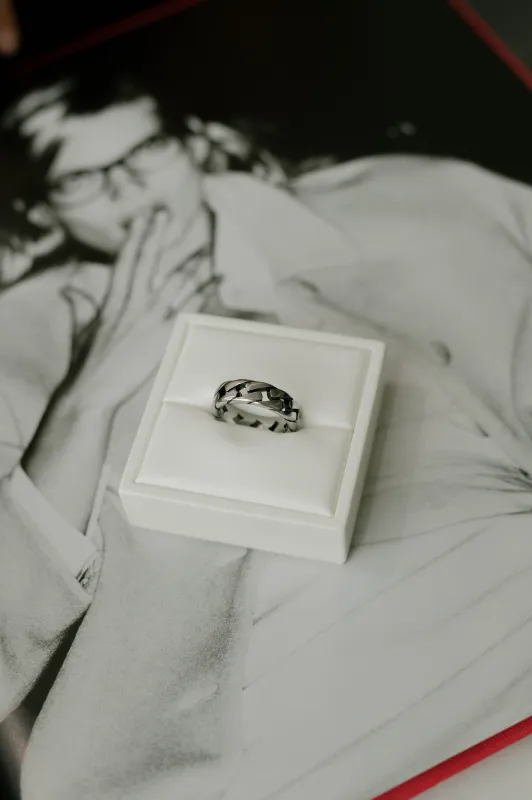 Cuban Link Ring – Silver sold by Bibi & Kim