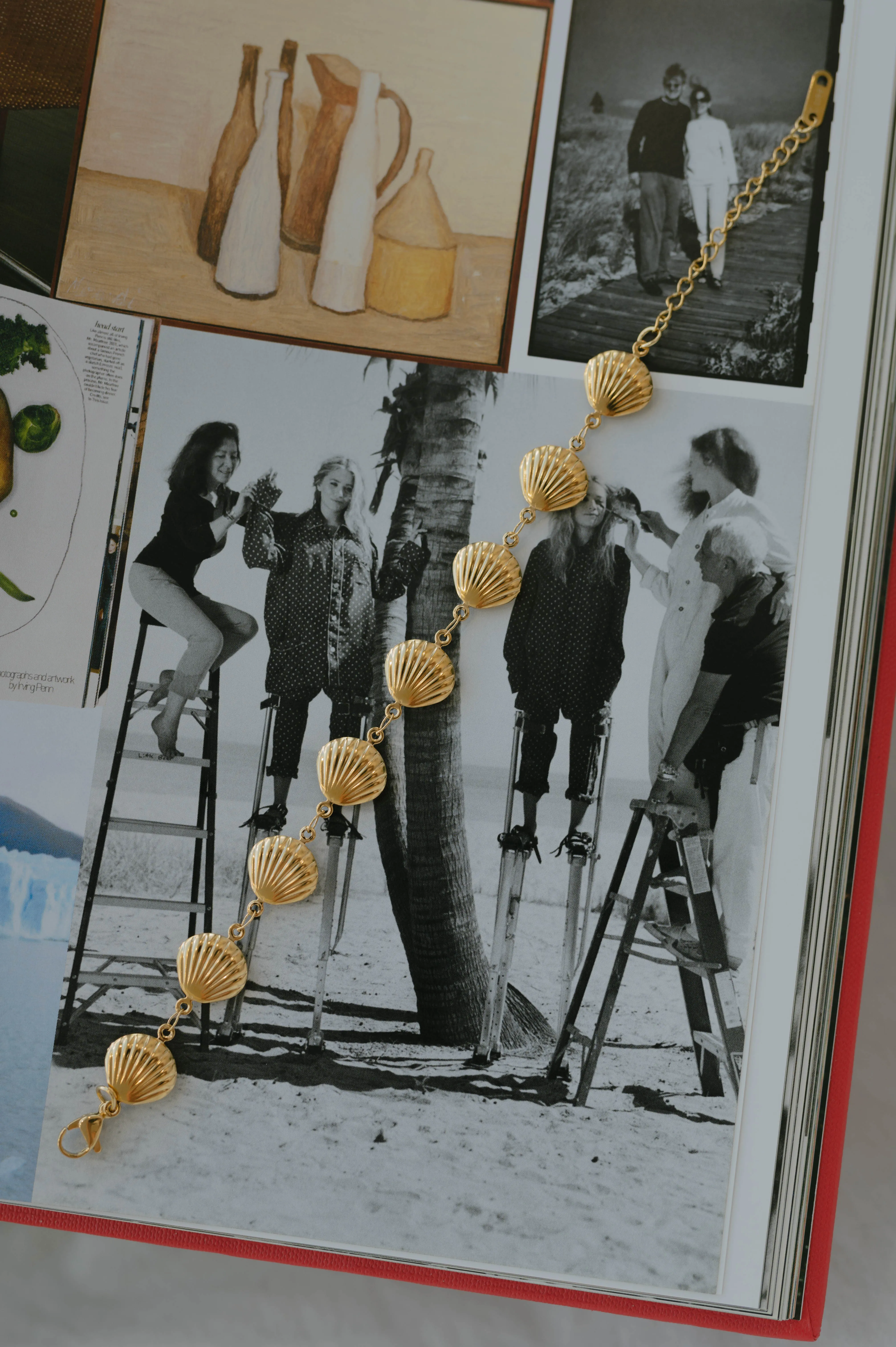Riviera Shell Bracelet sold by Bibi & Kim