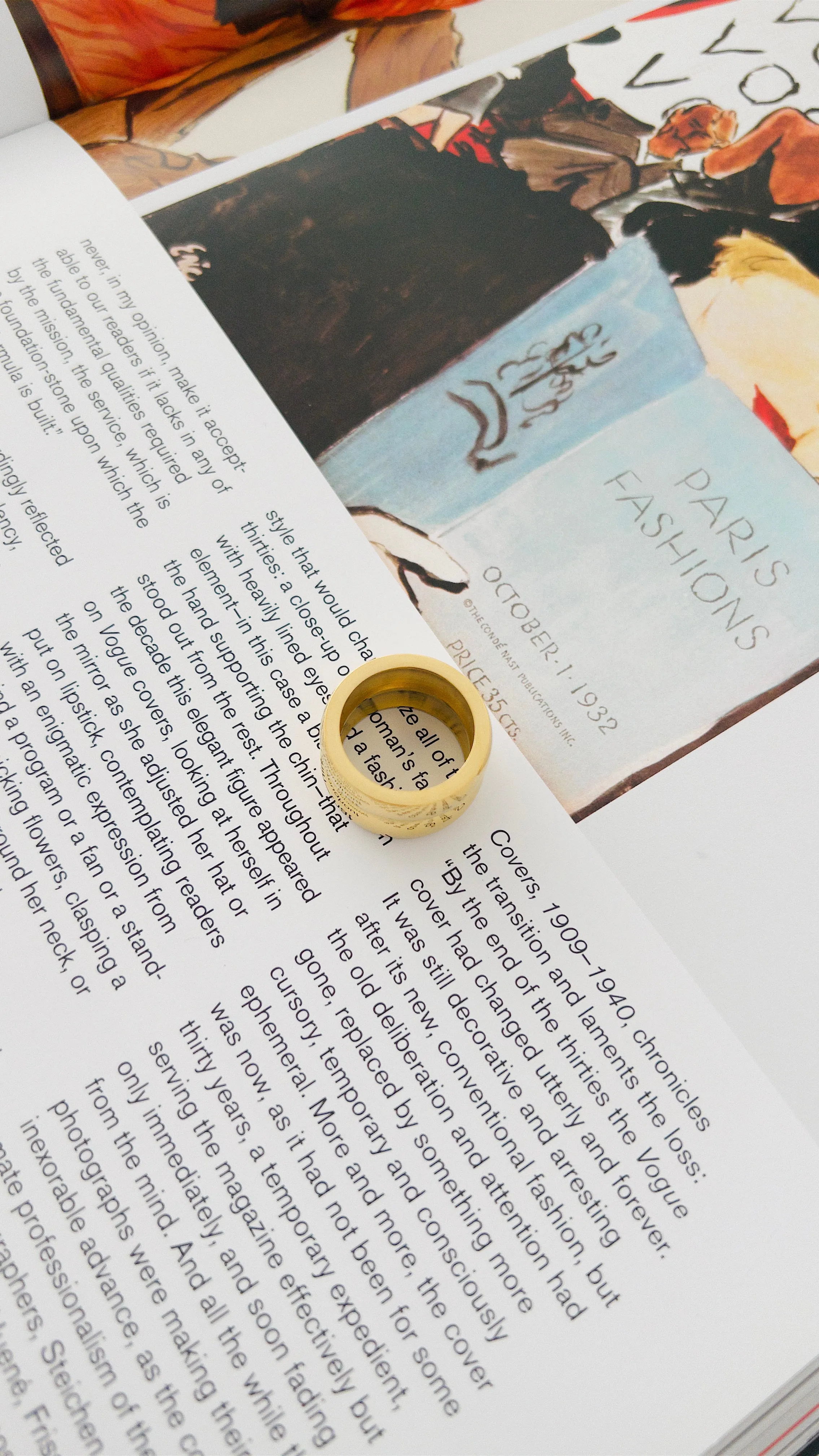 DOUBLE DOME BAND RING sold by Bibi & Kim product image thumbnail 2