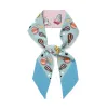 Moths and Squashes Twilly Ribbon Scarf sold by Centinelle