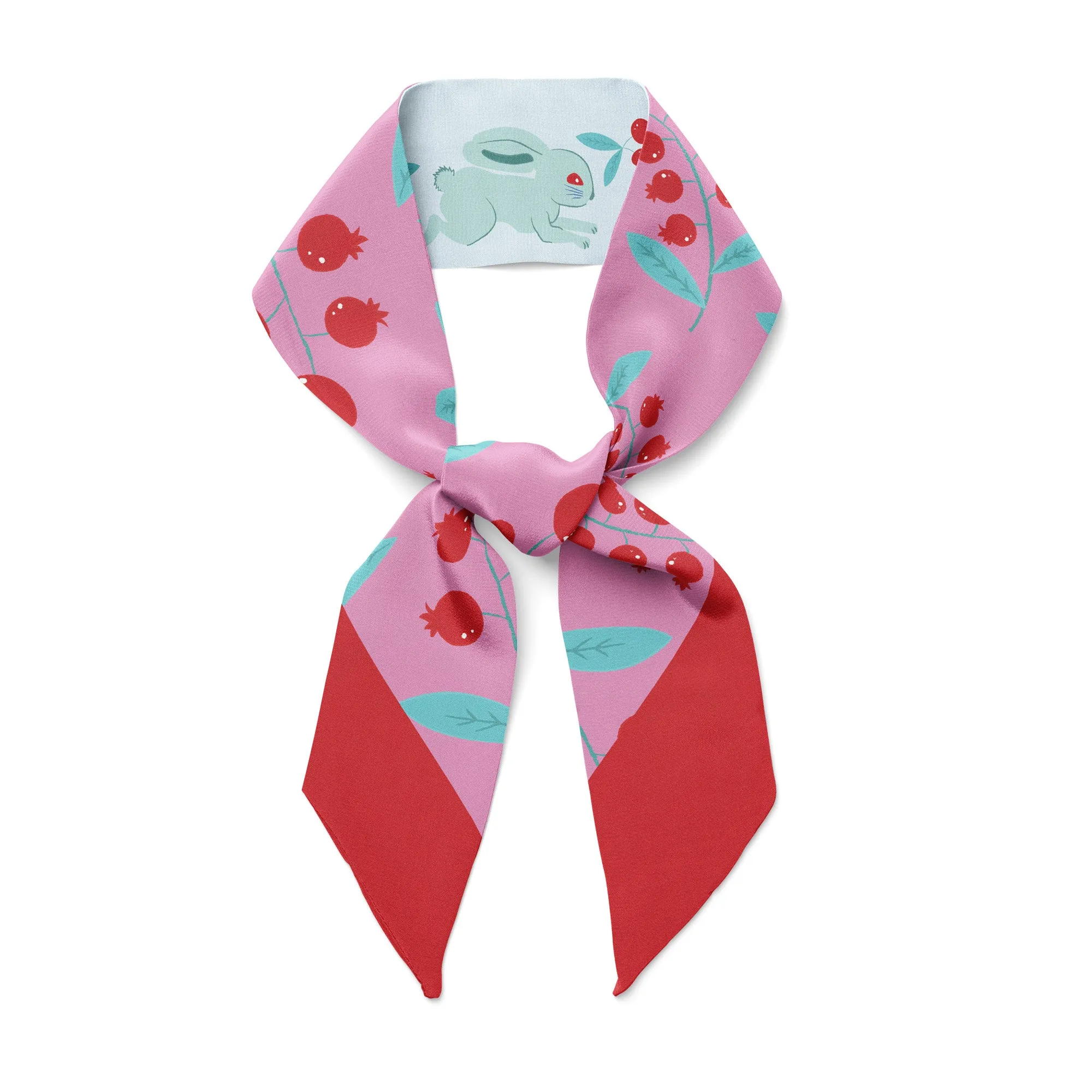 Bunnies Twilly Ribbon Scarf sold by Centinelle product image thumbnail 2