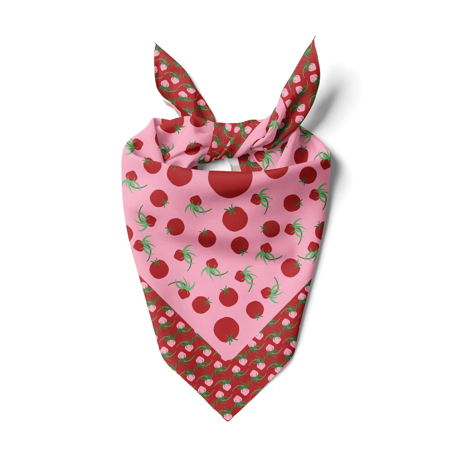 Tomatoes Cotton Silk Bandana sold by Centinelle product image thumbnail 2