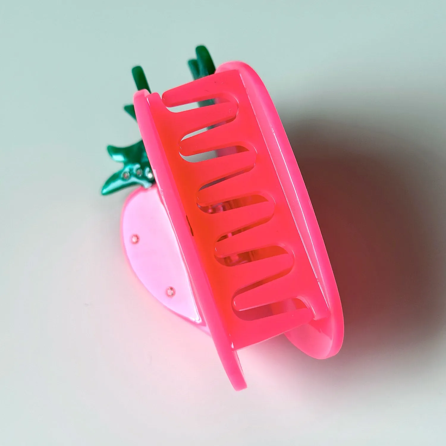 Neon Strawberry Hair Claw sold by Centinelle product image thumbnail 4