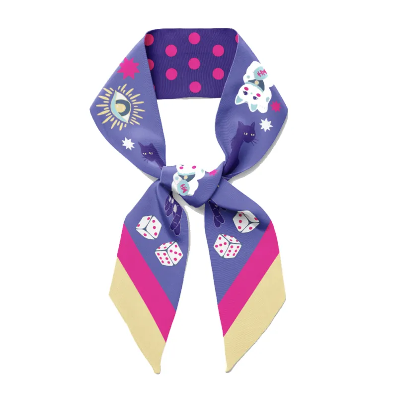 Fortune Twilly Ribbon Scarf sold by Centinelle