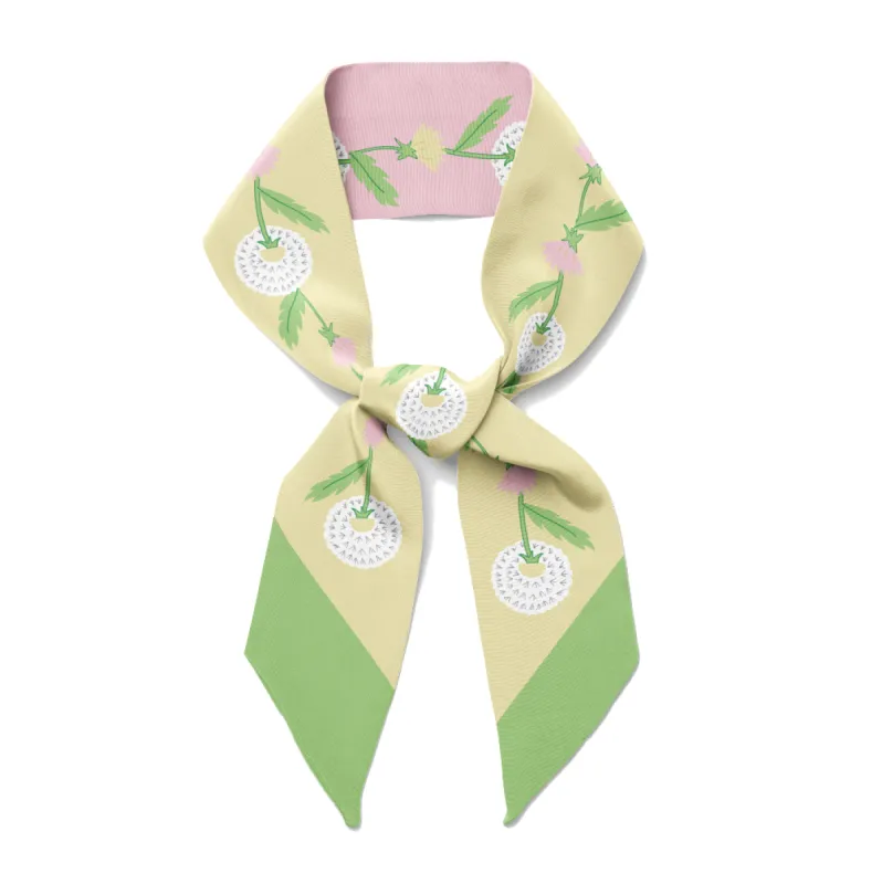 Dandelion Twilly Ribbon Scarf sold by Centinelle