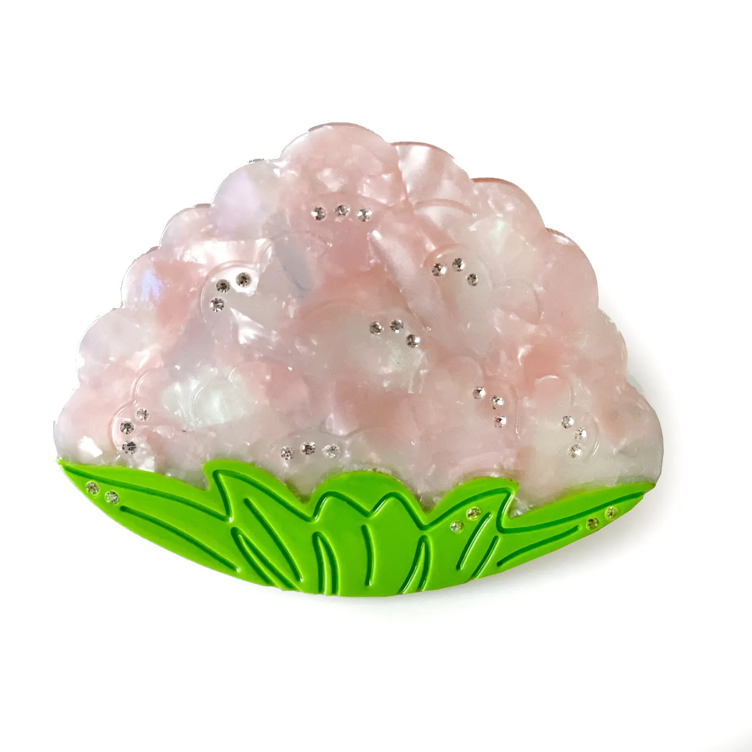 PINK CAULIFLOWER - Hair Clip sold by Centinelle