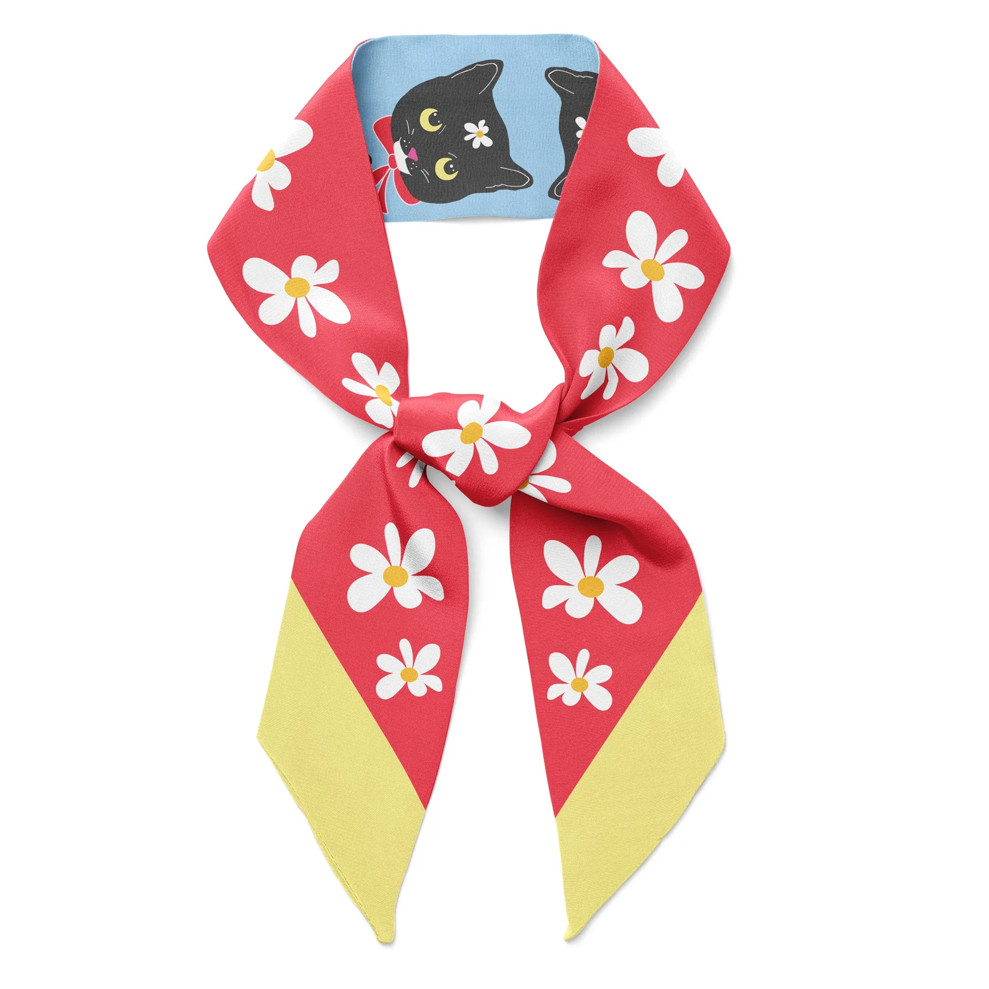 Naoko Cat Twilly Ribbon Scarf sold by Centinelle product image thumbnail 2