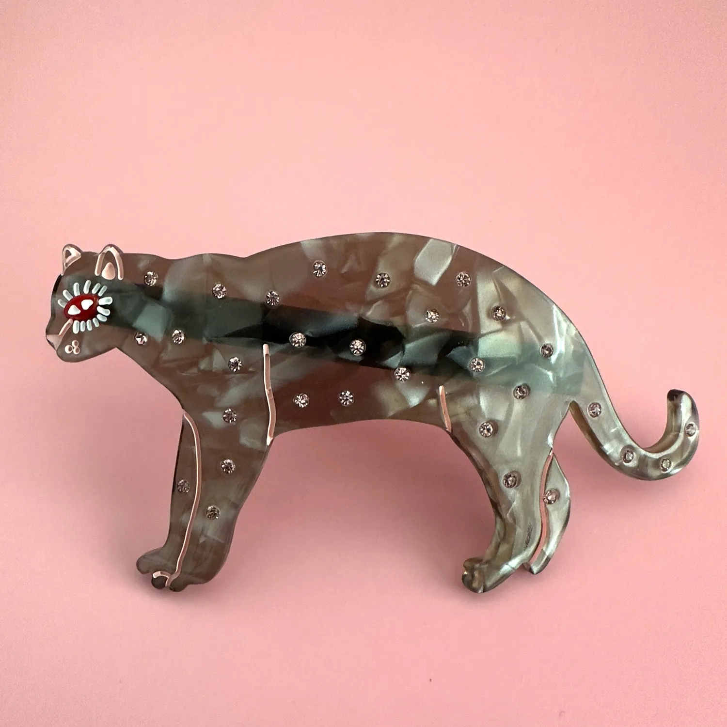 Polka Cat Hair Barrette sold by Centinelle