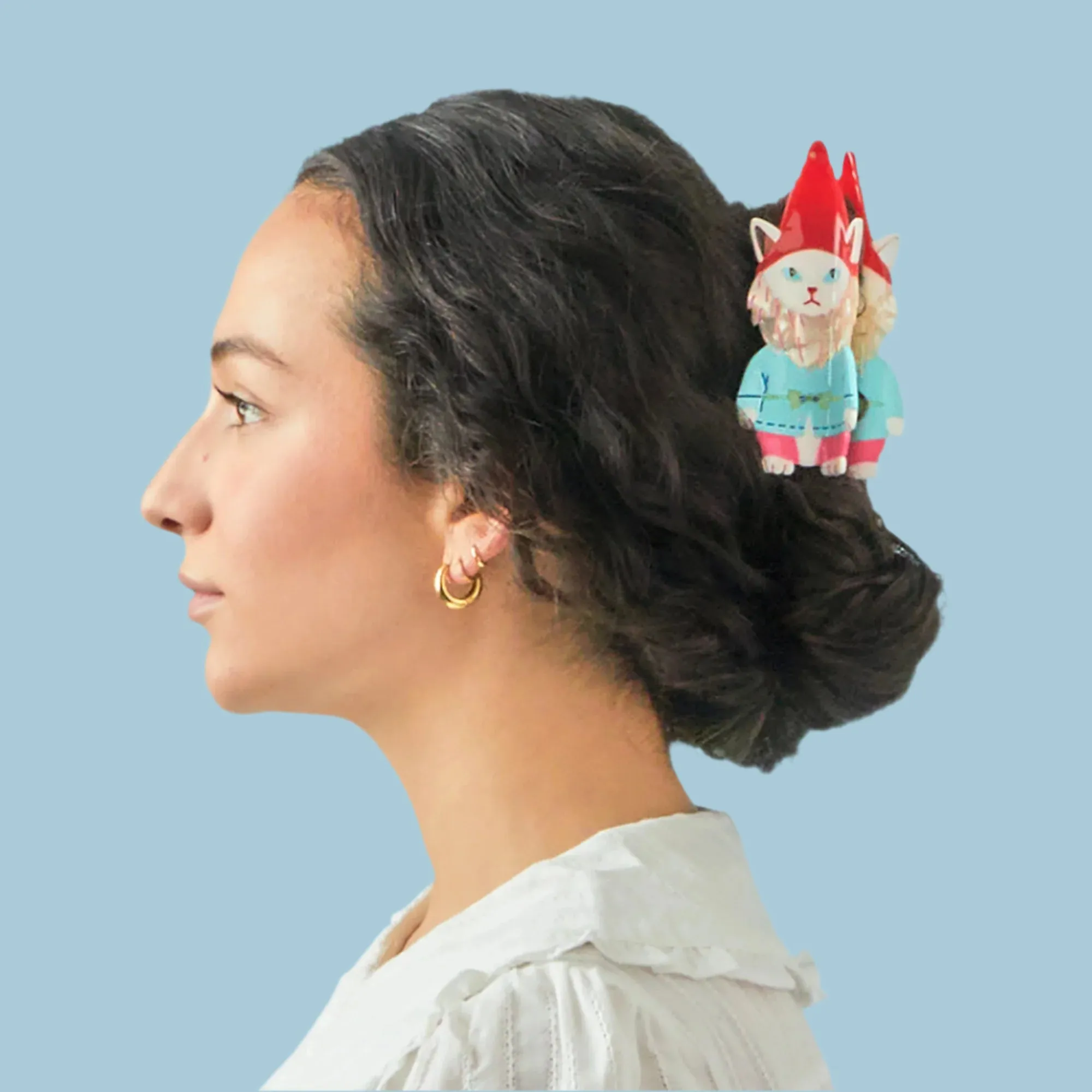 Cat Garden Gnome Hair Claw sold by Centinelle product image thumbnail 2