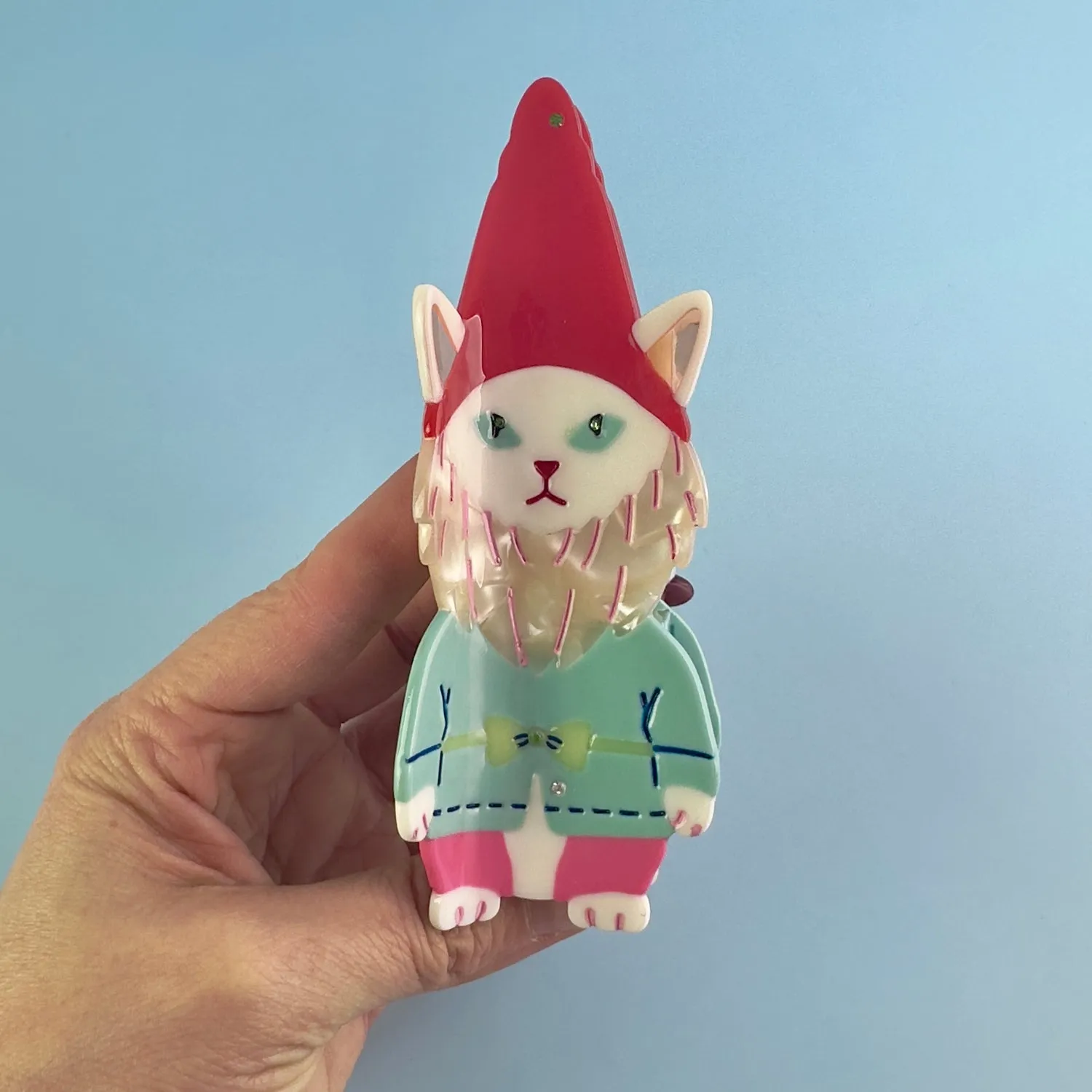 Cat Garden Gnome Hair Claw sold by Centinelle product image thumbnail 4