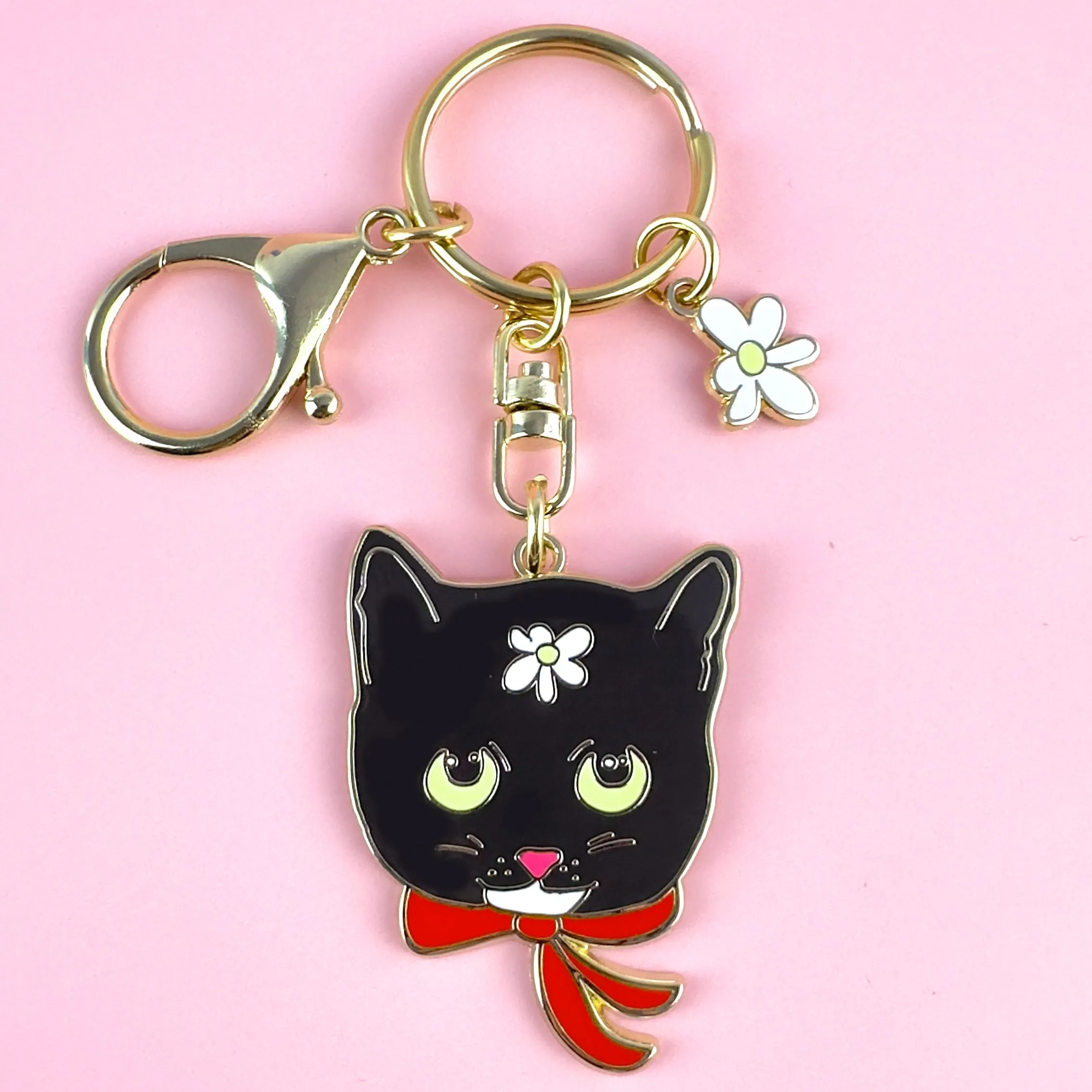 Naoko Cat keychain Charm sold by Centinelle