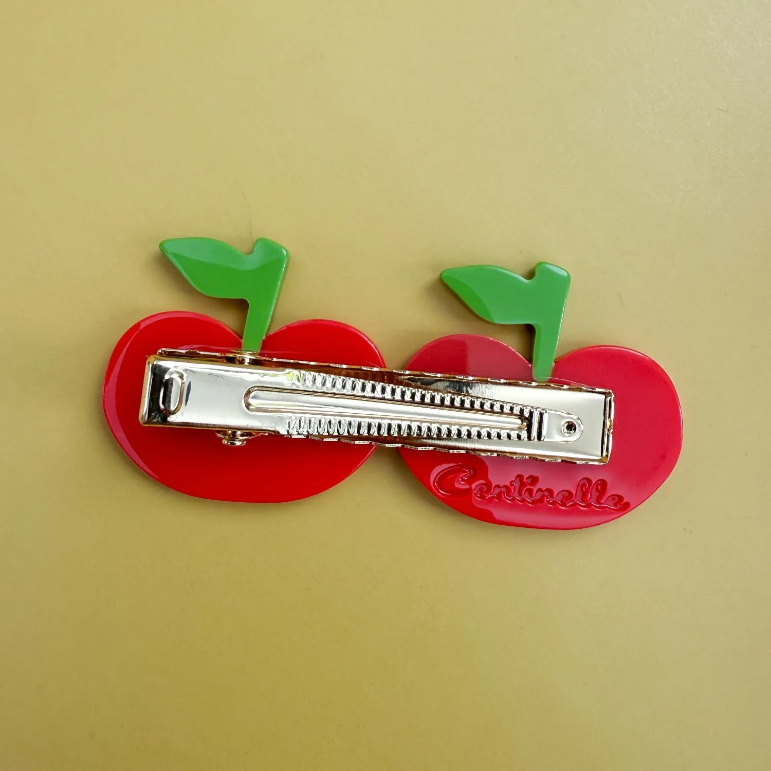 Apples Alligator Hair Clip sold by Centinelle product image thumbnail 4