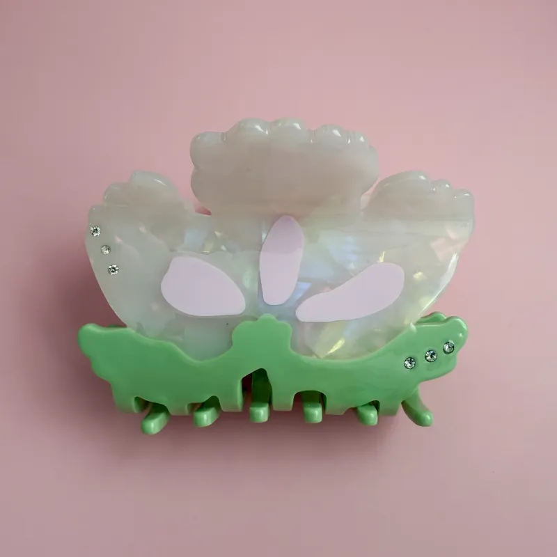 Tropical Orchid Hair Claw sold by Centinelle