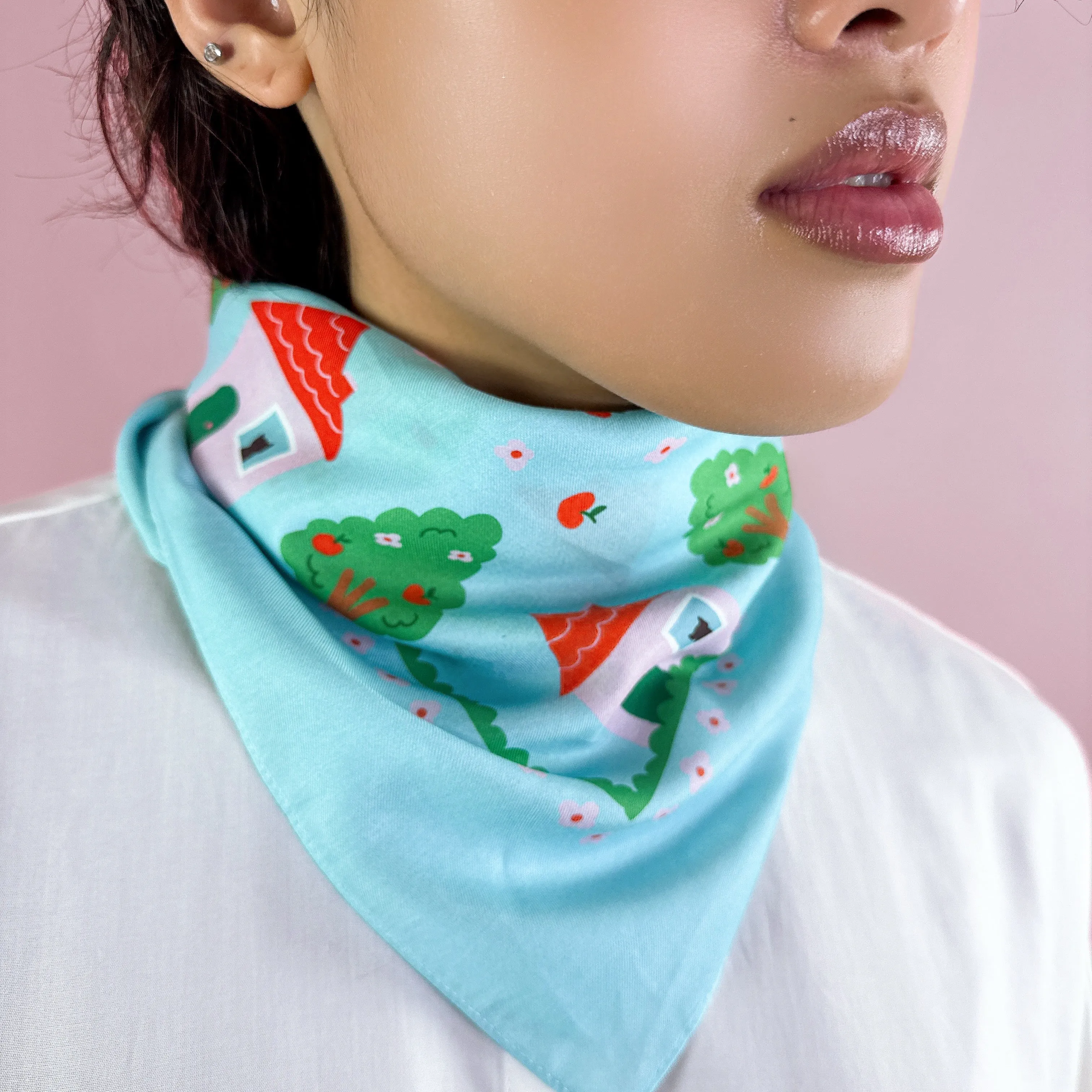 House Cotton Silk Bandana sold by Centinelle product image thumbnail 2