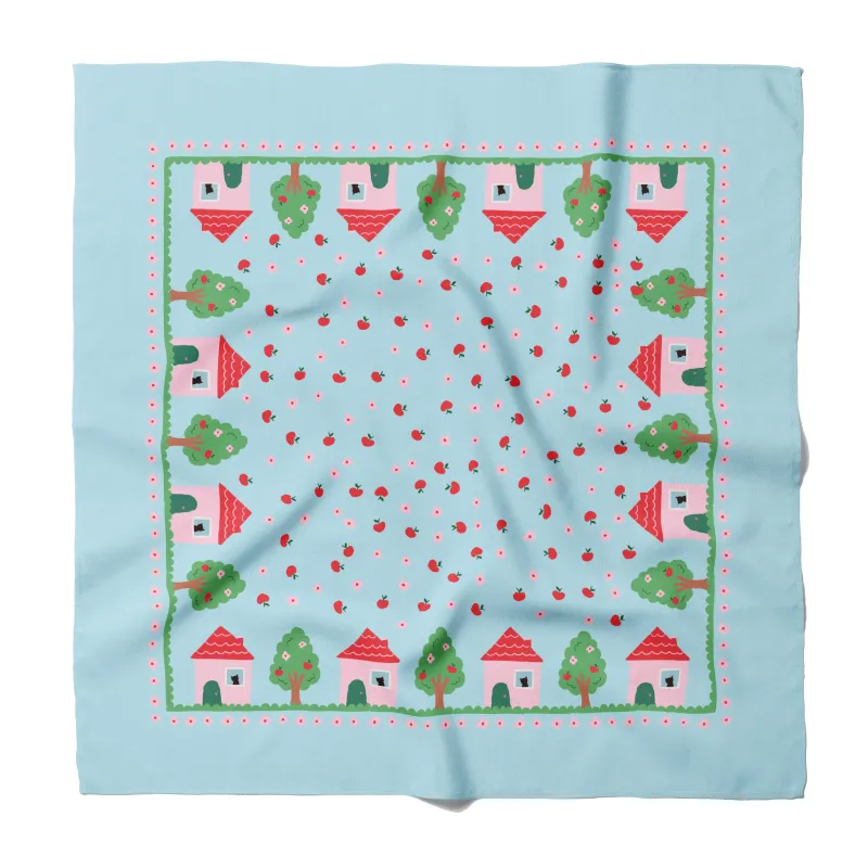 House Silk Medium Square Scarf sold by Centinelle