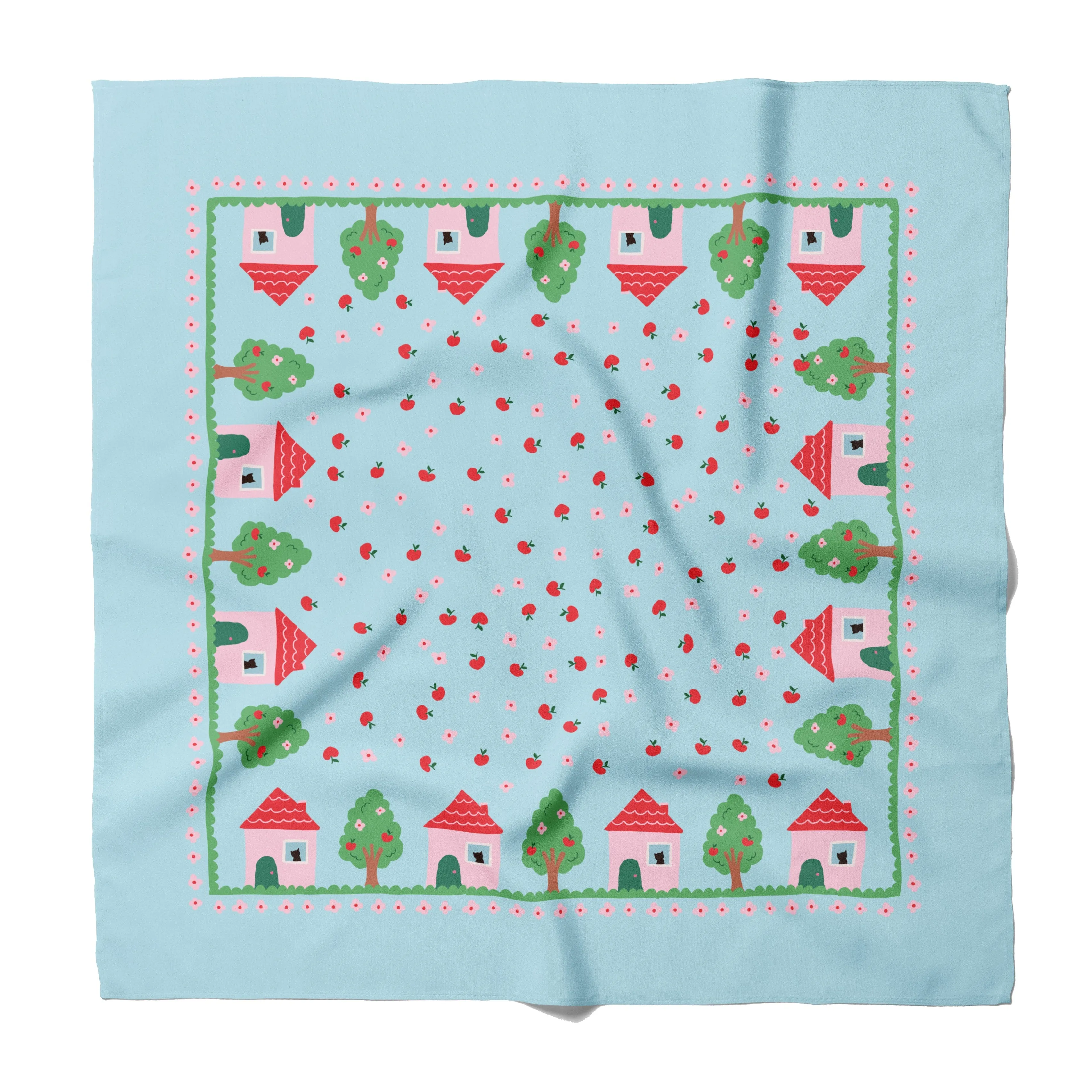 House Silk Medium Square Scarf sold by Centinelle