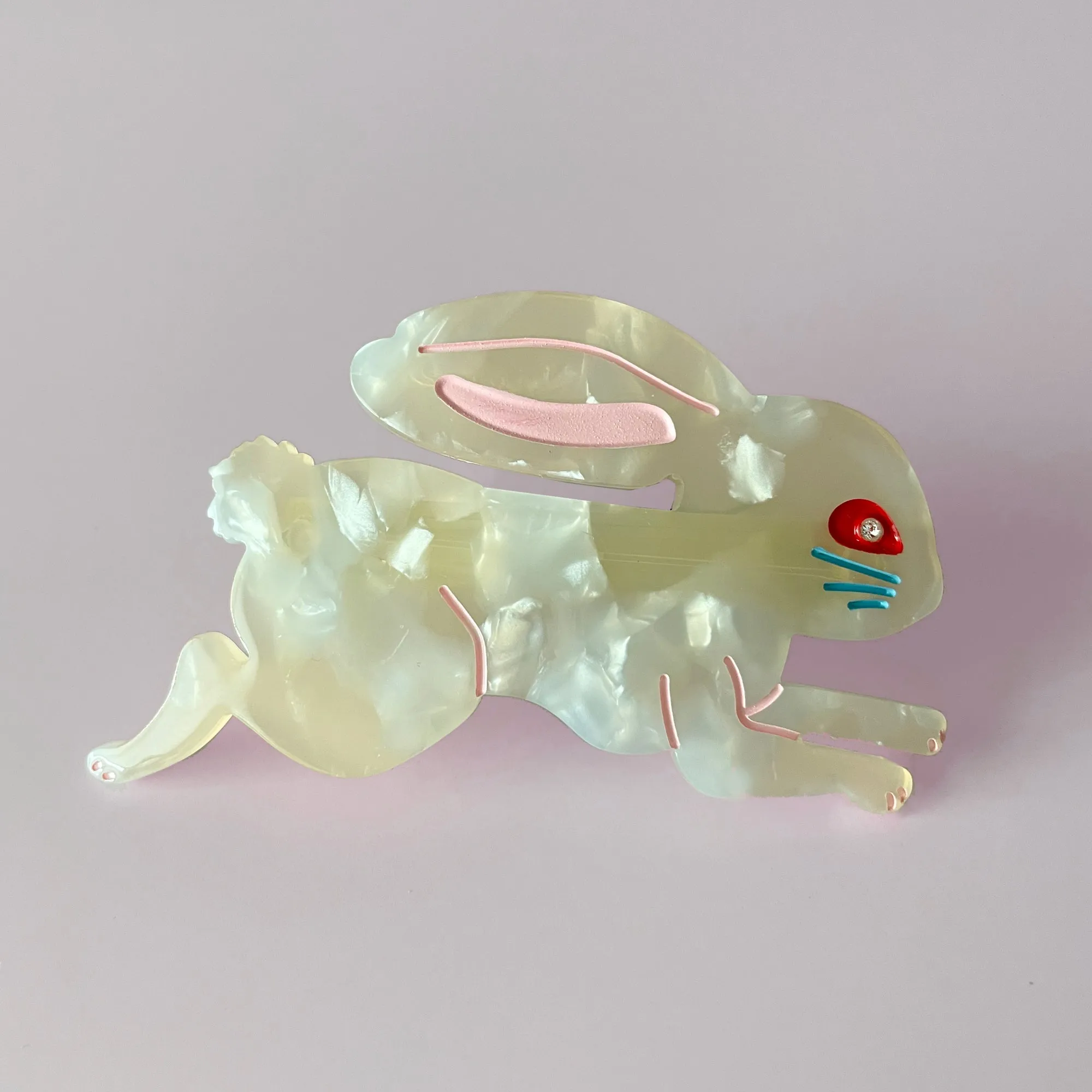 Bunny Yellow Hair Barrette sold by Centinelle