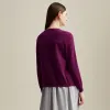 100% Cashmere Women's Cable Button Knit Cardigan sold by COMOBOCA