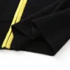 100% Cashmere Women's Contrast Piping Zip-Up Cardigan sold by COMOBOCA