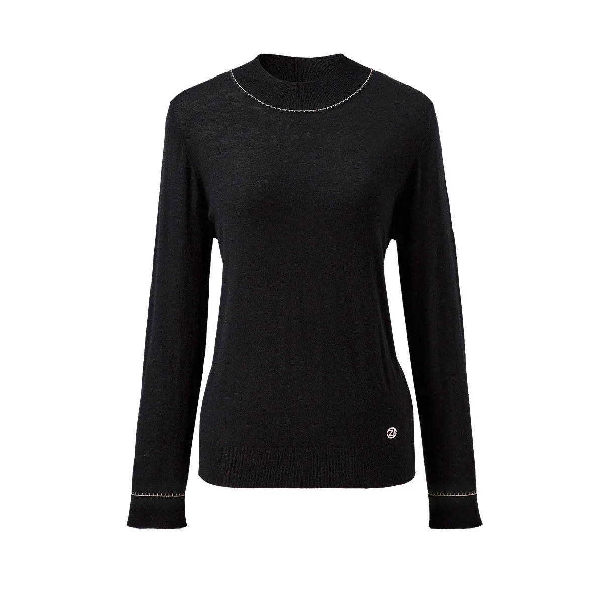 100% Wool Worsted Women's Elegant Sweater sold by COMOBOCA product image thumbnail 3