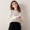 Women's Mohair Embroidered Floral Sweater sold by COMOBOCA