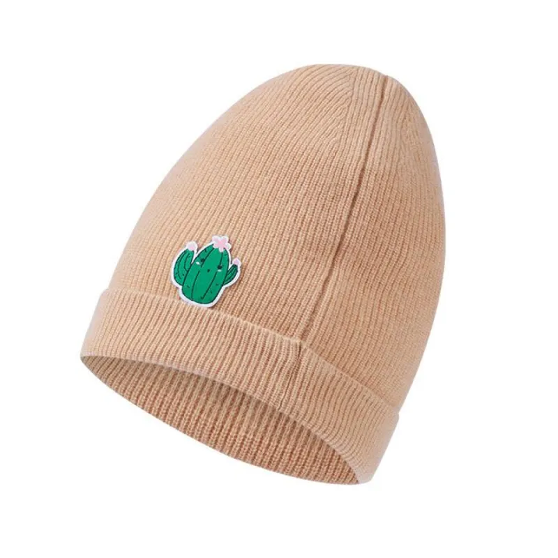 100% Cashmere Cozy Cactus Beanie sold by COMOBOCA