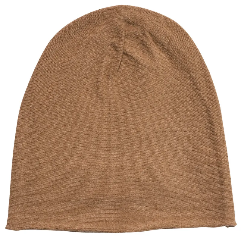 100% Cashmere Classic Slouchy Beanie sold by COMOBOCA