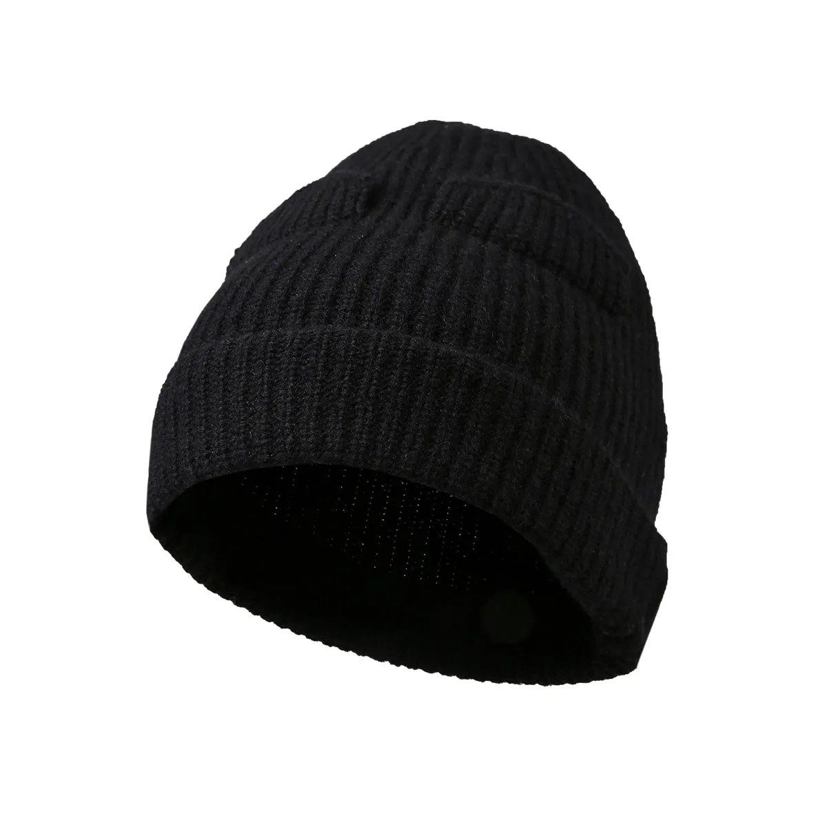 100% Wool Classic Ribbed Knit Beanie sold by COMOBOCA product image thumbnail 4