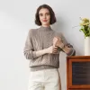 100% Cashmere Women's Cable Knit Turtleneck Sweater sold by COMOBOCA