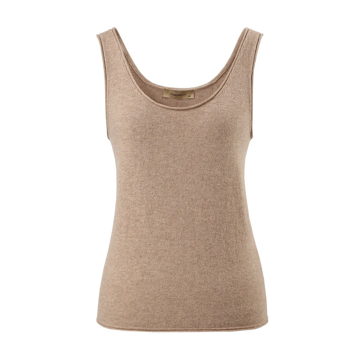 100% Wool Women's Soft Knit Tank Top sold by COMOBOCA product image thumbnail 5