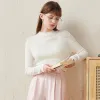 100% Wool Cozy Ribbed Mock Neck Sweater sold by COMOBOCA