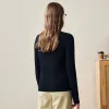 100% Wool Cozy Ribbed Mock Neck Sweater sold by COMOBOCA