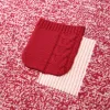 100% Wool Women's Knit Sweater with Contrasting Pocket sold by COMOBOCA