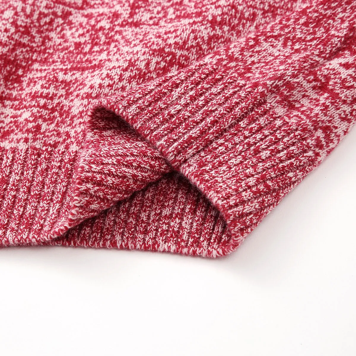 100% Wool Women's Knit Sweater with Contrasting Pocket sold by COMOBOCA product image thumbnail 5