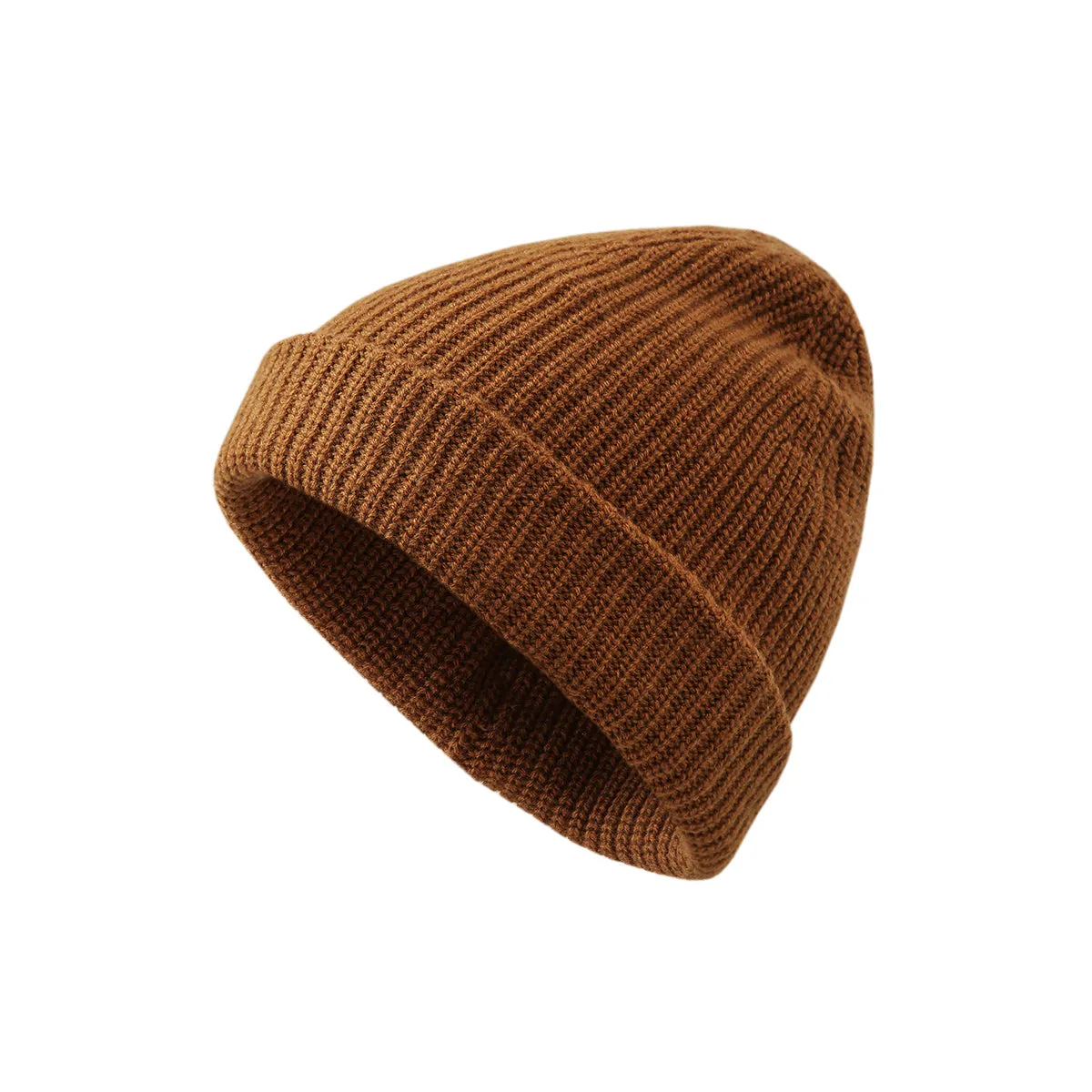 100% Wool Classic Ribbed Knit Beanie sold by COMOBOCA product image thumbnail 5