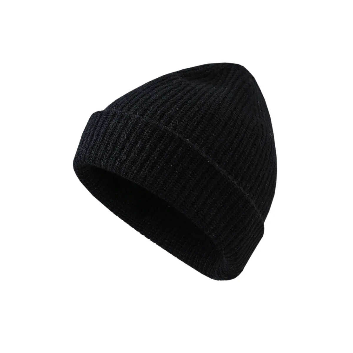 100% Wool Classic Ribbed Knit Beanie sold by COMOBOCA product image thumbnail 2