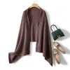 COMOBOCA Cashmere Scarf Solid Color Shawls with Buttons sold by COMOBOCA