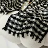 100% Wool Fringe Dense Knit Scarf sold by COMOBOCA