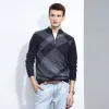 100% Cashmere Mens Zipper Ribbed Sweater sold by COMOBOCA