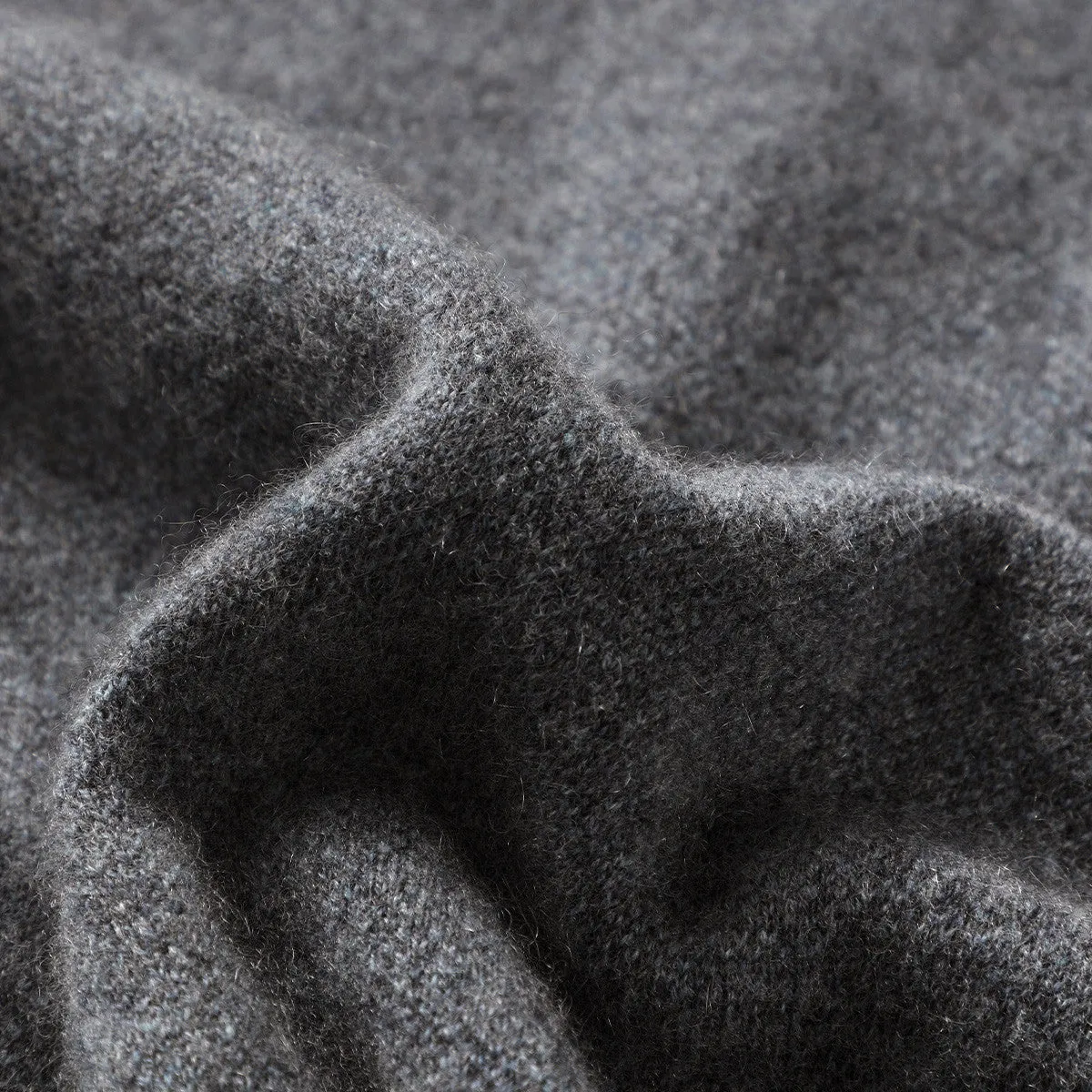 100% Cashmere Men's Mock Neck Jacquard Sweater sold by COMOBOCA product image thumbnail 4