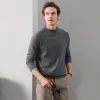 100% Cashmere Men's Mock Neck Knit Sweater sold by COMOBOCA